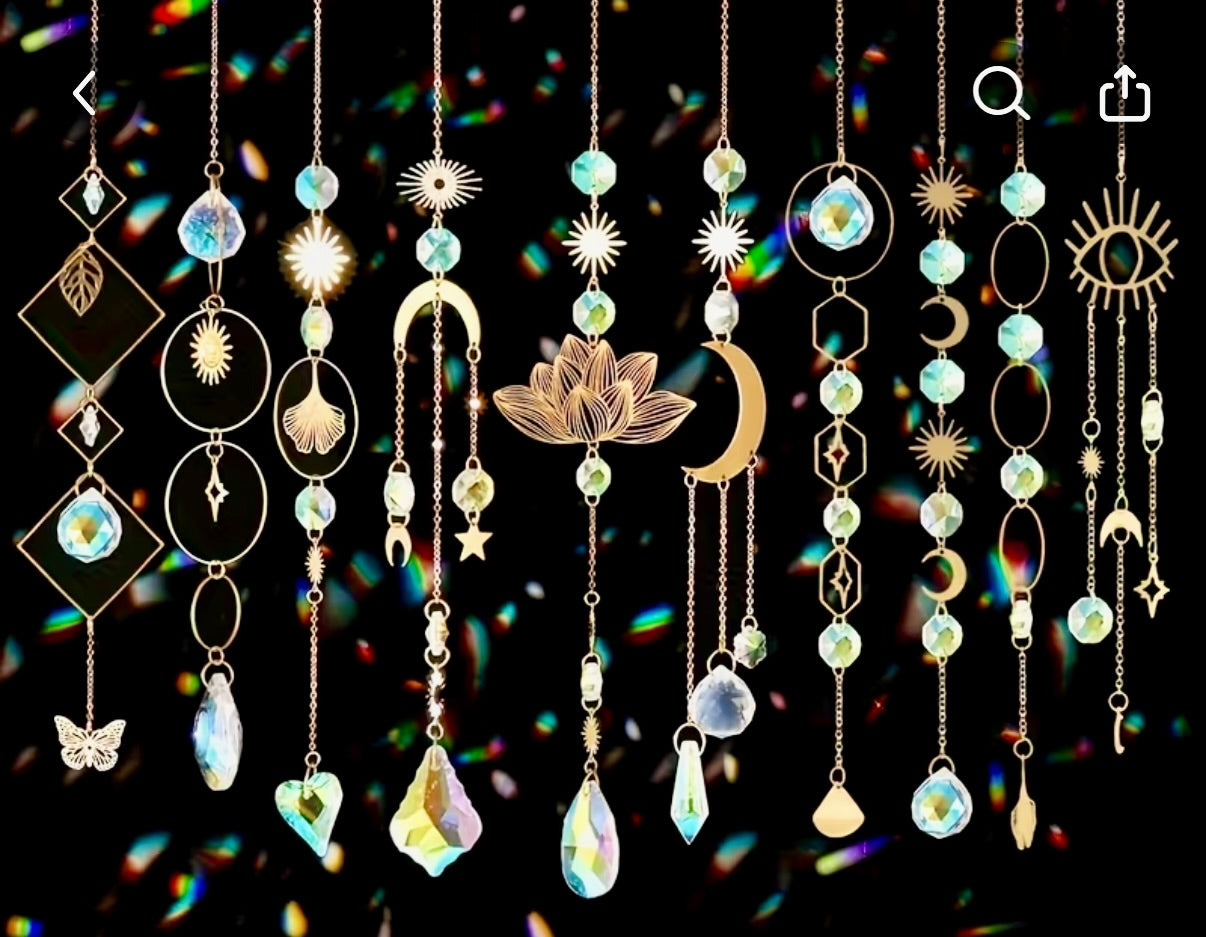 Crystal sun catcher